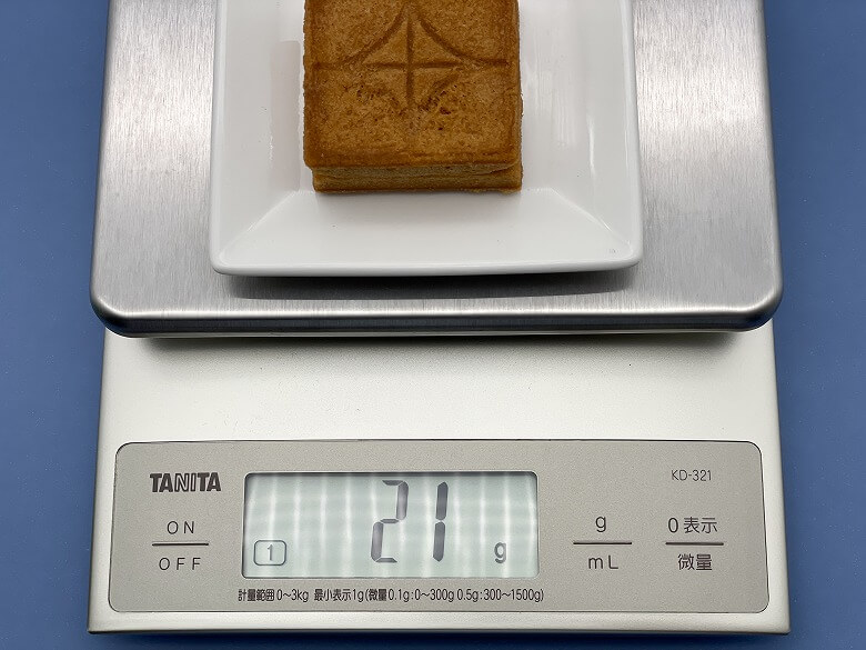 【BAKE PRESS BUTTER SAND バターサンド 実食レビュー】バターサンドの特長・詳細情報 サイズ・重量