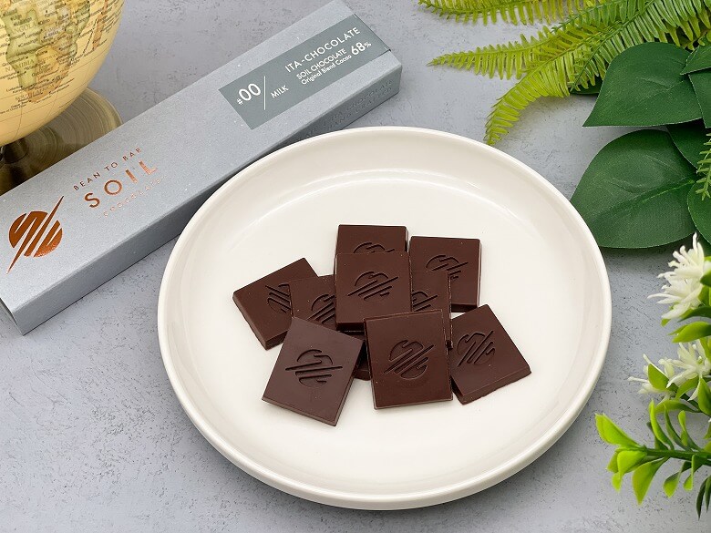 【SOIL CHOCOLATE 板チョコレート/ミルク[ソイルブレンド] 実食レビュー】特長・詳細情報